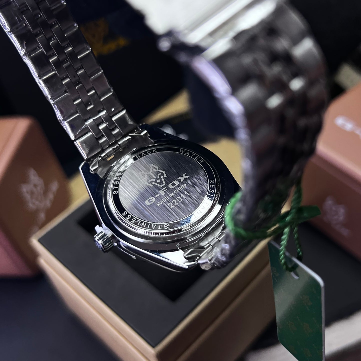 G FOX ORIGINAL x RLX SUMERGIBLE PARA HOMBRE REF-DAY DATE 22011-PN