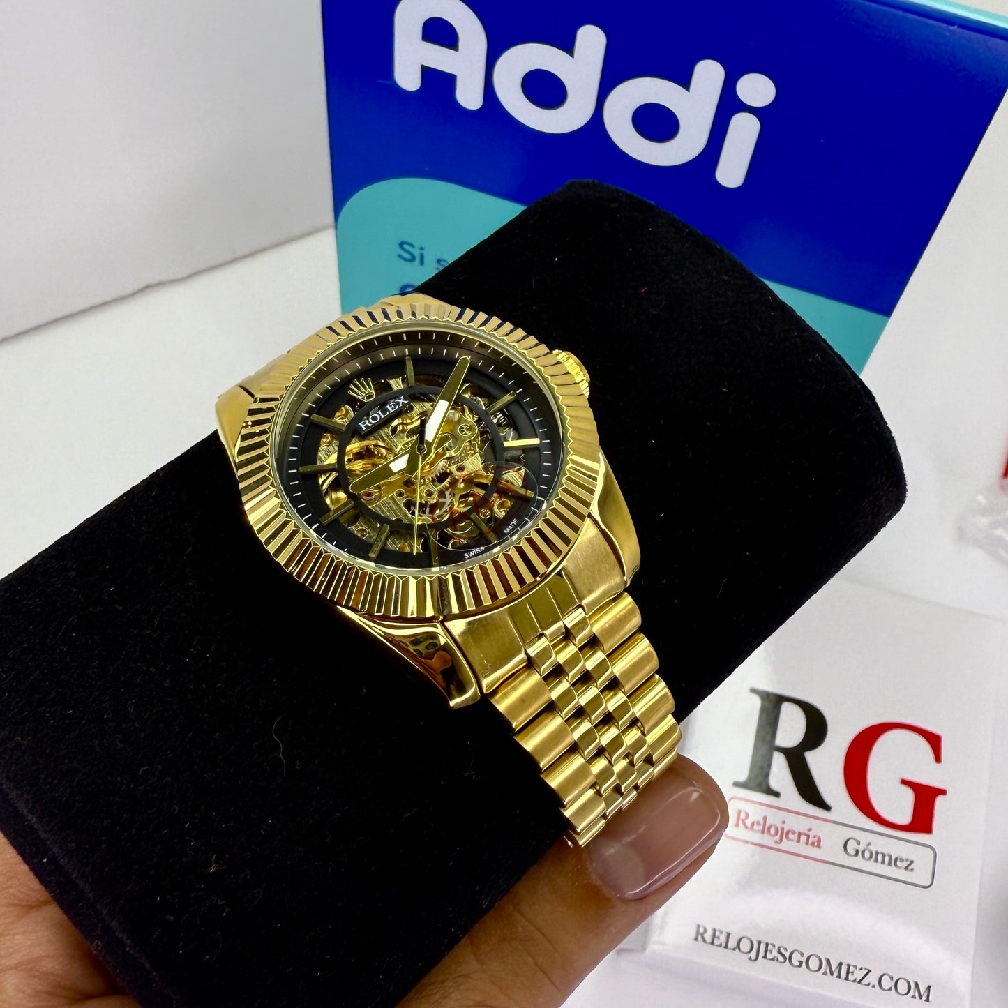 RLX AUTOMATICO CORAZON ABIERTO PRESIDET PARA HOMBRE REF-DN