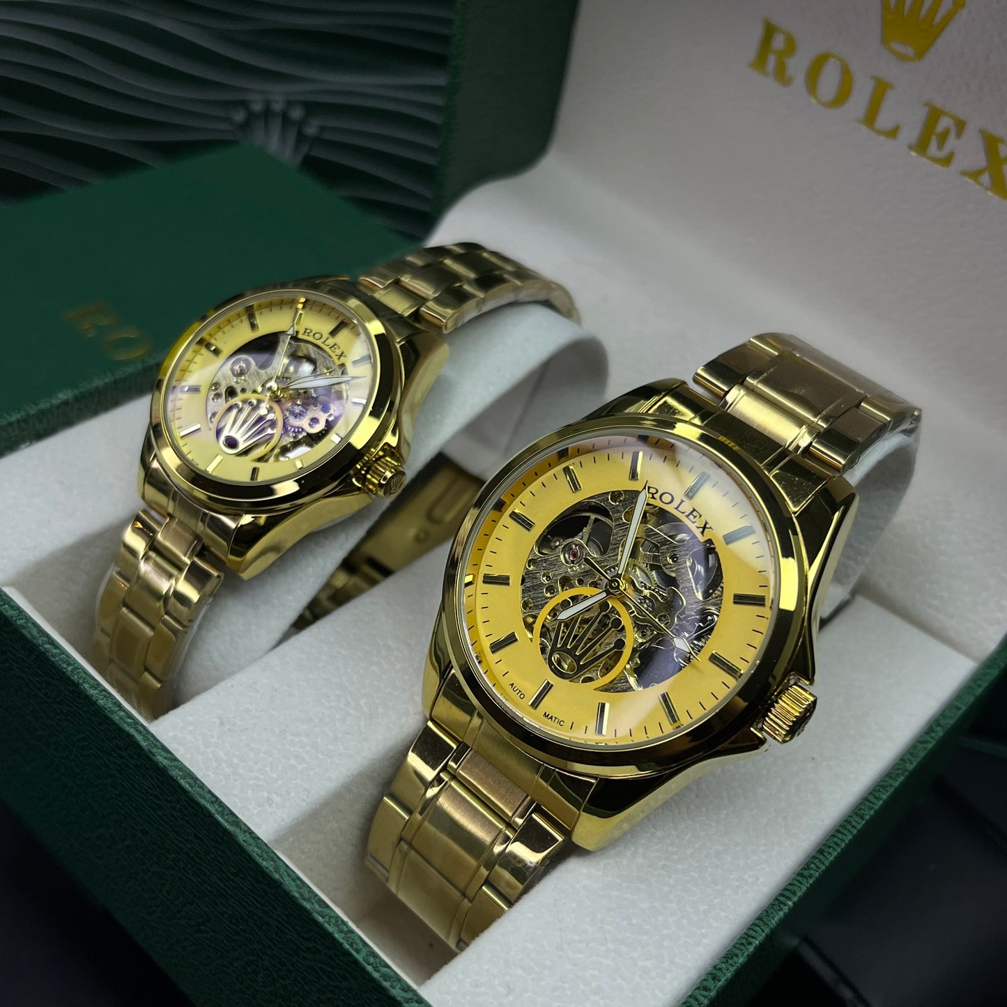 PAREJAS RLX AUTOMATICO CORAZON ABIERTO OYSTER  REF-DD