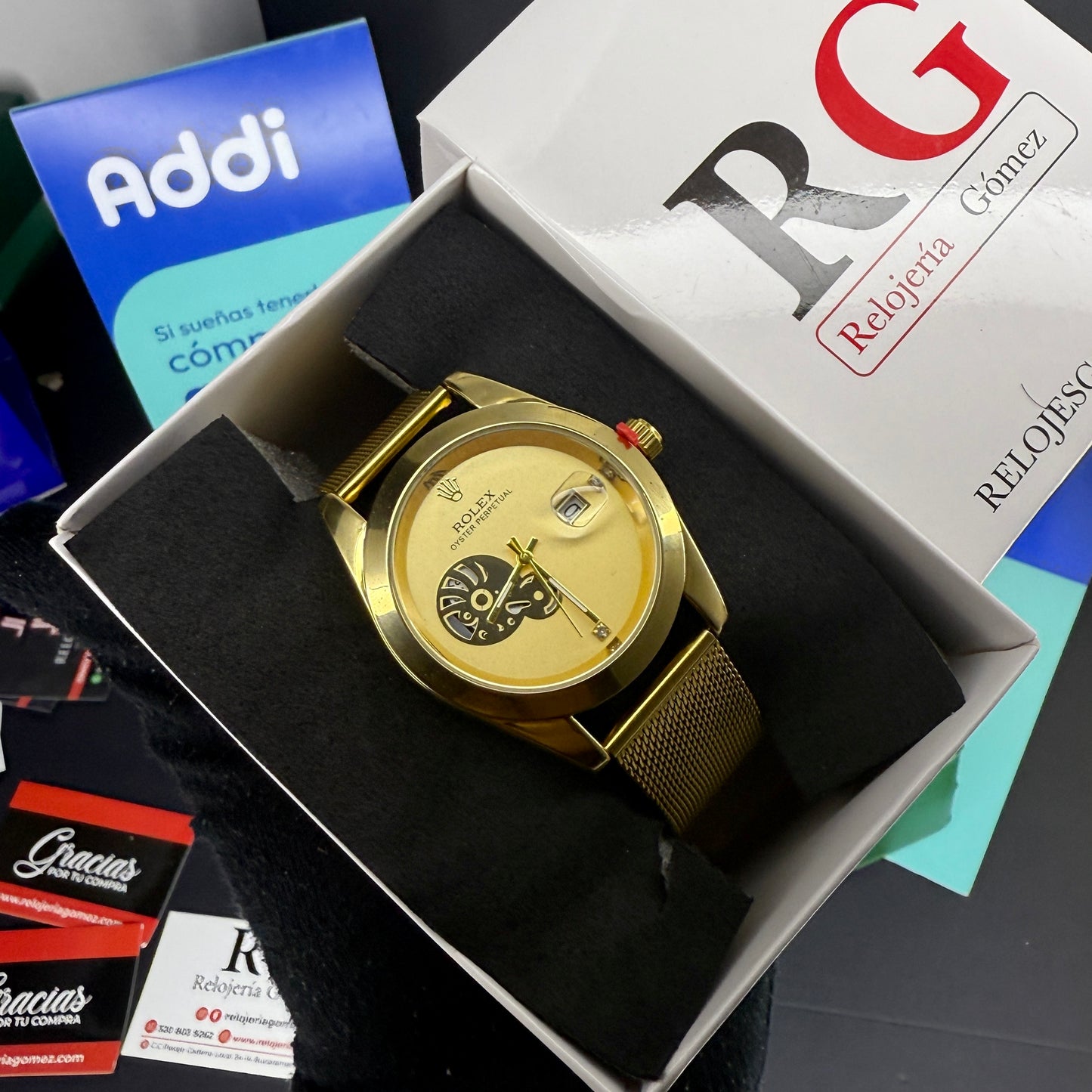 RLX DAY DATE MALLA PARA HOMBRE - REF-DD