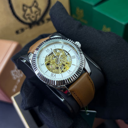 G FOX ORIGINAL x RLX SUMERGIBLE PARA HOMBRE AUTOMATICO REF-PRESIDENT 22013-CPB