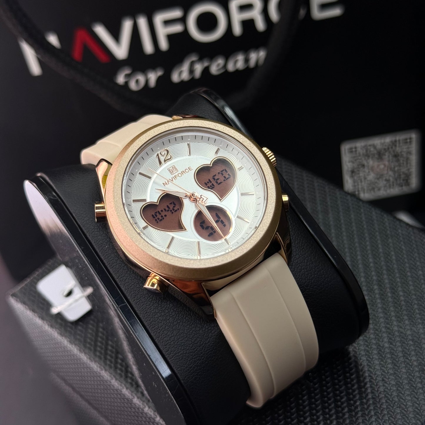 NAVIFORCE DOBLE HORA ORIGINAL PARA DAMA REF NF5045-RC