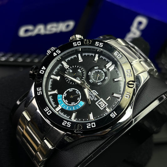 CASIO EDIFICE EFR 558  FUNCIONAL PARA HOMBRE REF-PN