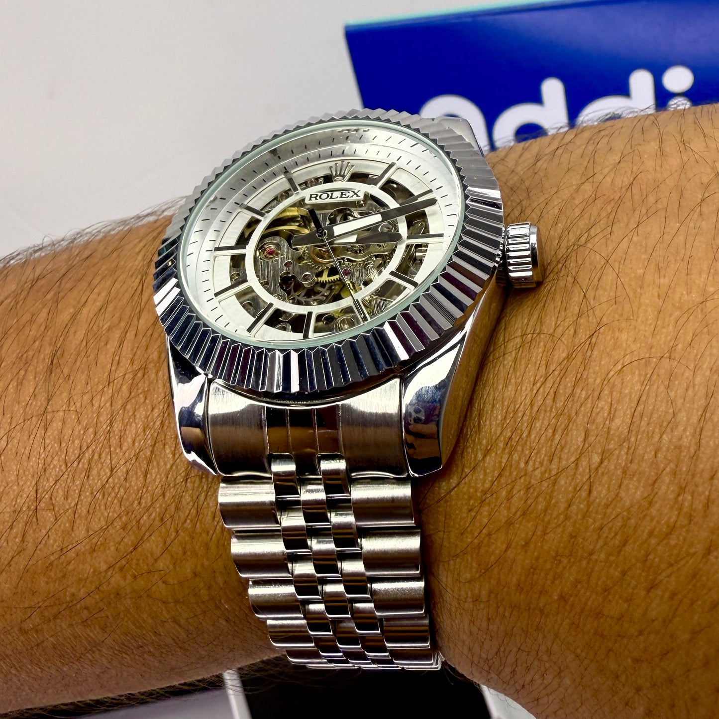 RLX AUTOMATICO CORAZON ABIERTO PRESIDET PARA HOMBRE REF-PB