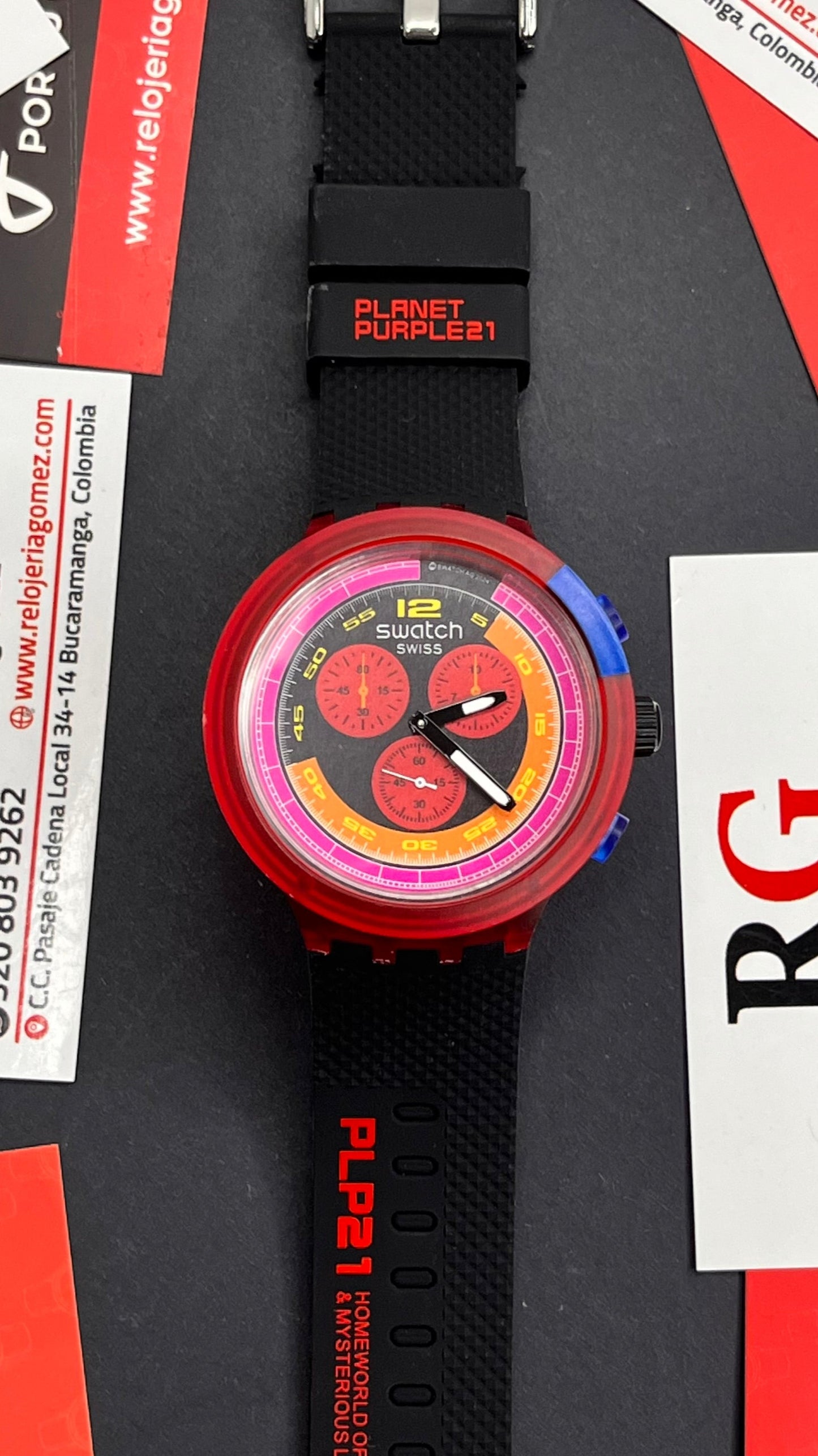 SWATCH NEON PARTY PARA HOMBRE REF-NRA