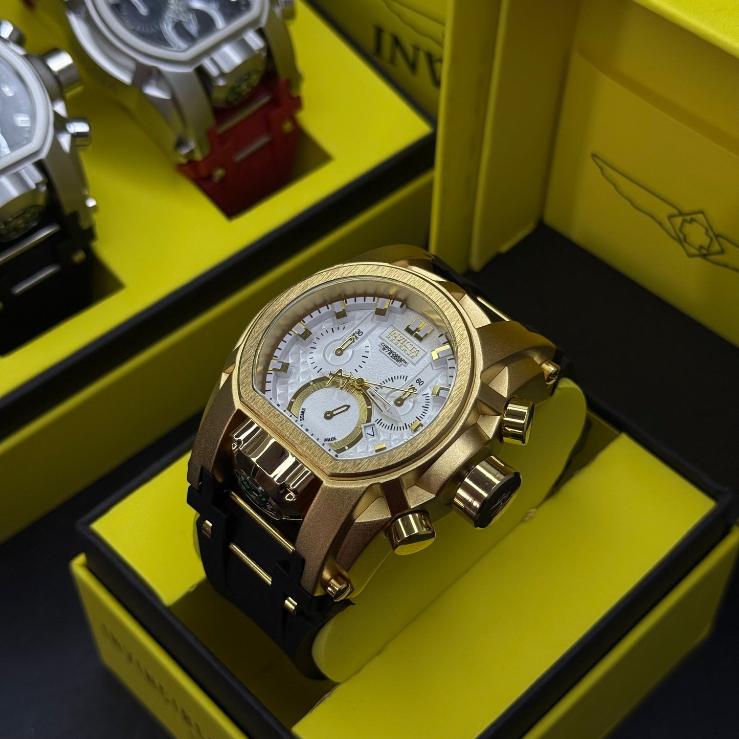 INVICTA BOLT ZEUS GOMA PARA HOMBRE REF-NB