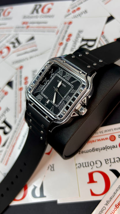 CARTIER DO´SANTOS PARA HOMBRE REF-GOMA-NPN