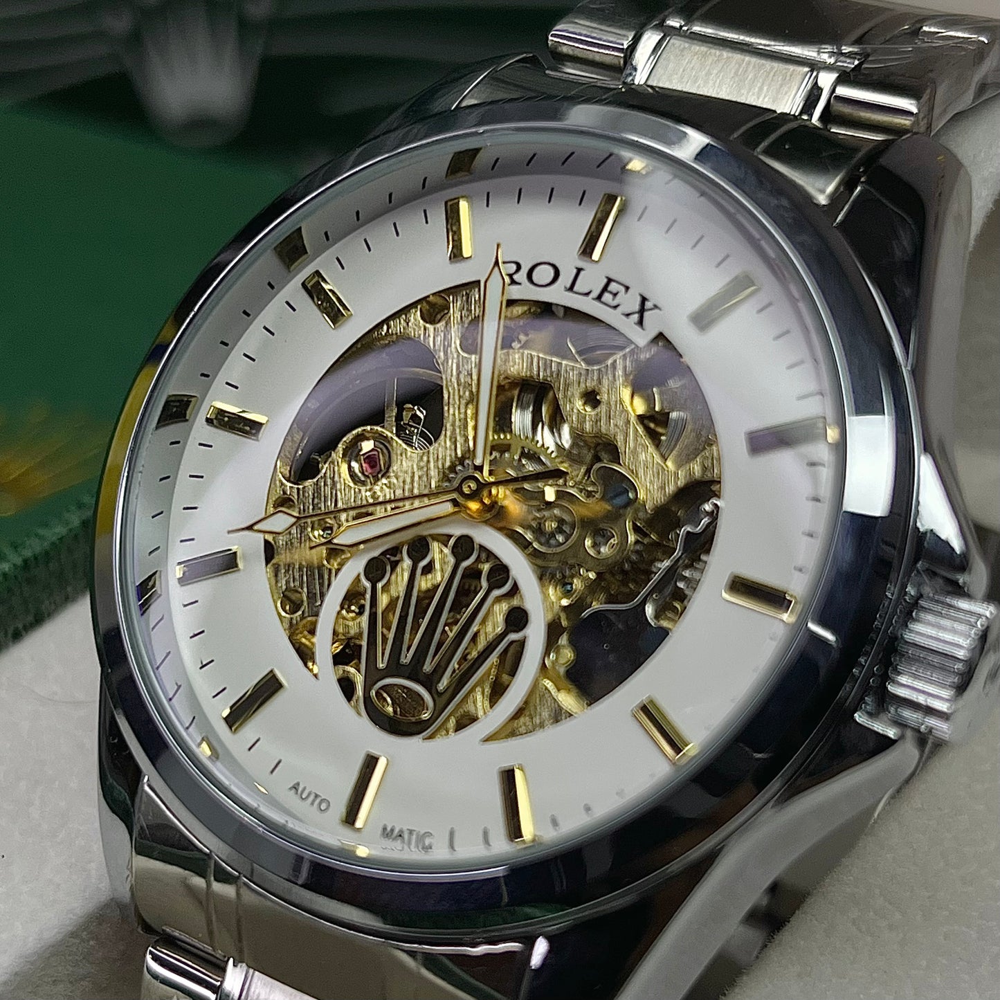 RLX AUTOMATICO CORAZON ABIERTO OYSTER PARA MUJER  REF-P