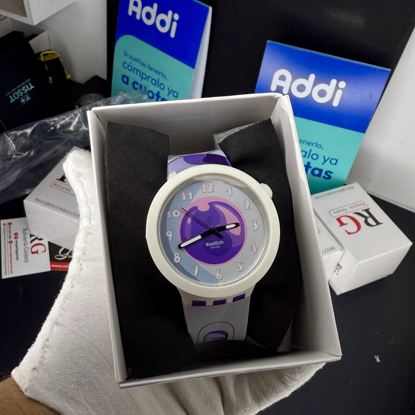 SWATCH UNISEX HOMBRE Y DAMA EDICION FREEZER
