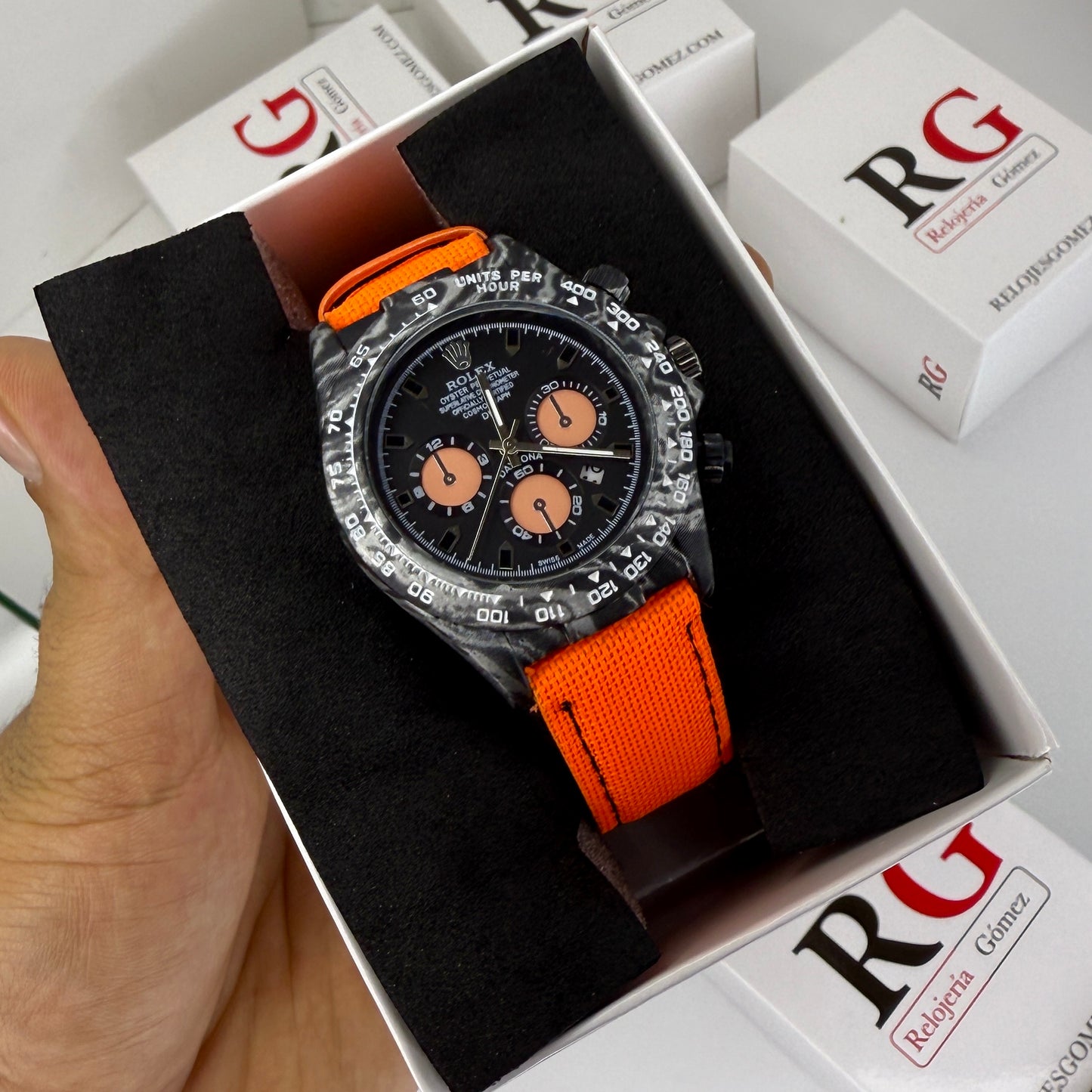 RLX DAYTONA LONA PARA HOMBRE REF-NA