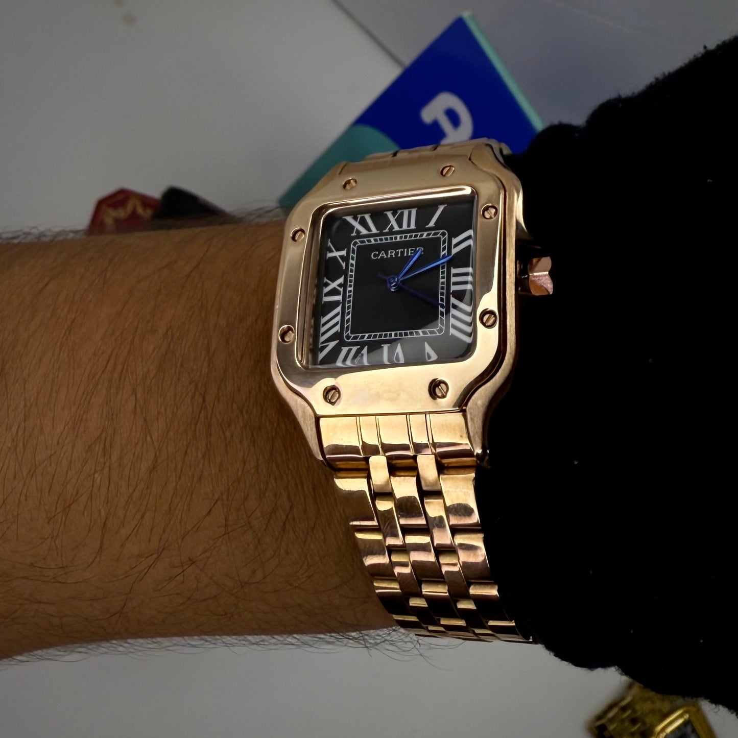 CARTIER DO SANTOS TRIZADO PARA DAMA REF-ORN