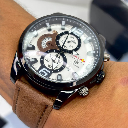 TAG HEUER CR7 CHRONO CUEROPARA HOMBRE REF-MARRNNUG
