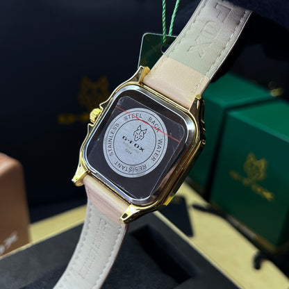 G FOX ORIGINAL x CARTIER PARA DAMA SUMERGIBLE  REF-SANTOS CUBANO-1264-B