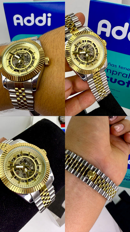 RLX AUTOMATICO CORAZON ABIERTO PRESIDET PARA HOMBRE REF-BD