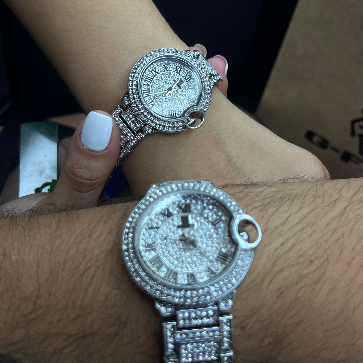 PAREJA G FOX ORIGINAL x CARTIER SUMERGIBLE  REF-TORBILLON CUBANO-1251-P