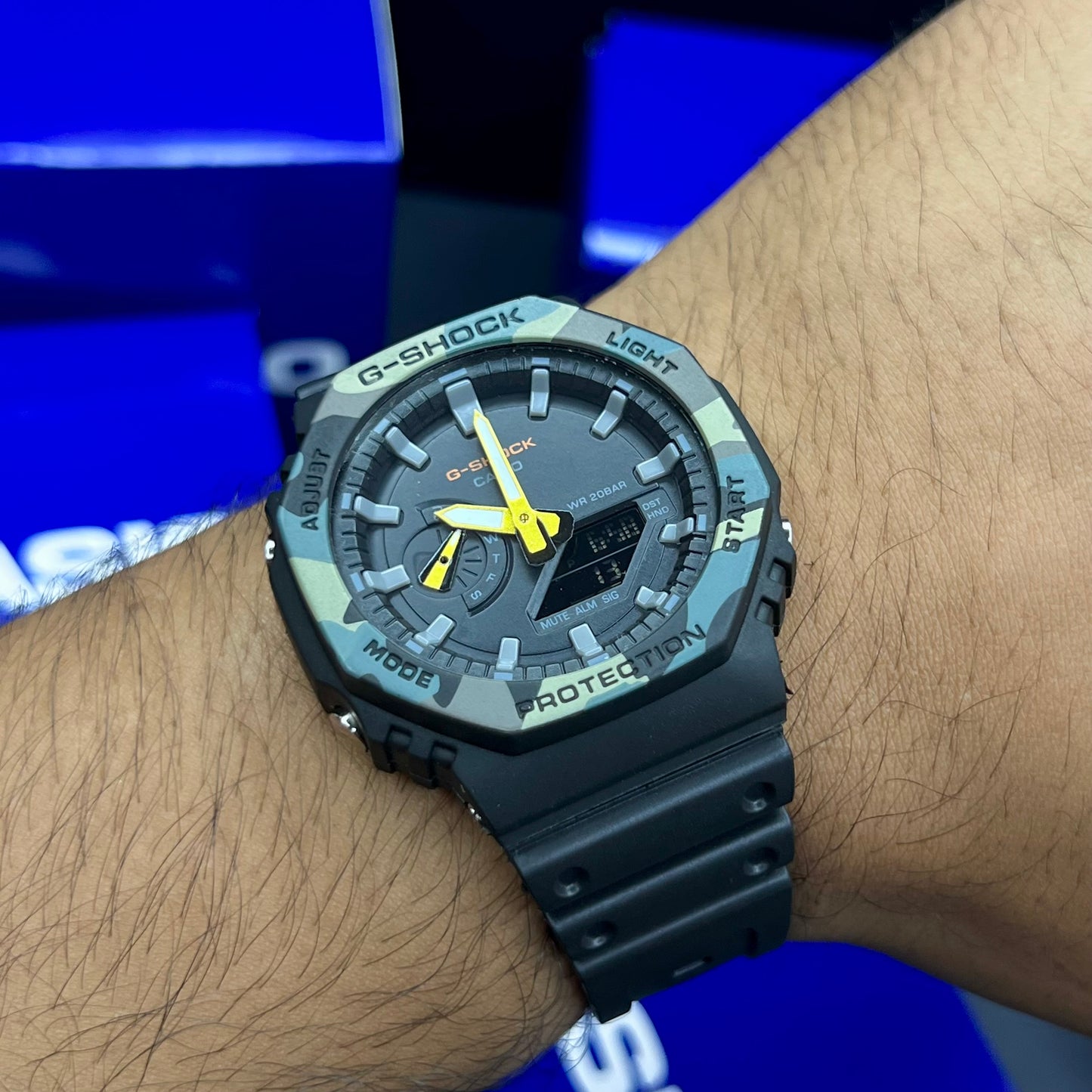 CASIO G-SHOCK PARA HOMBRE REF GA-2100HC-NV