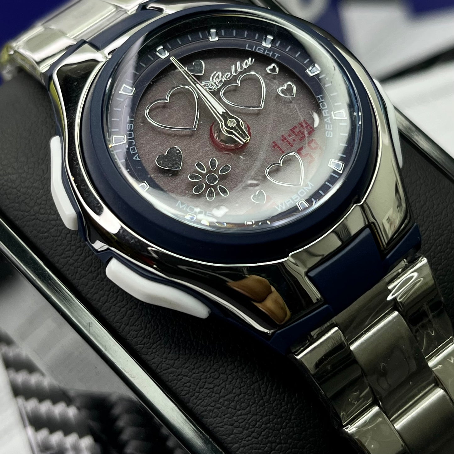 CASIO DOBLE HORA PARA DAMA REF-PA