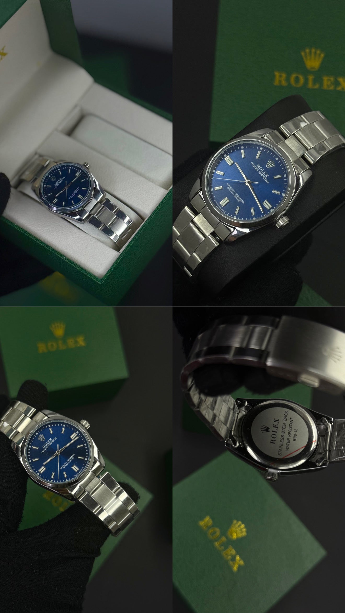 R0LEX OYSTER PARA HOMBRE REF-PA1702