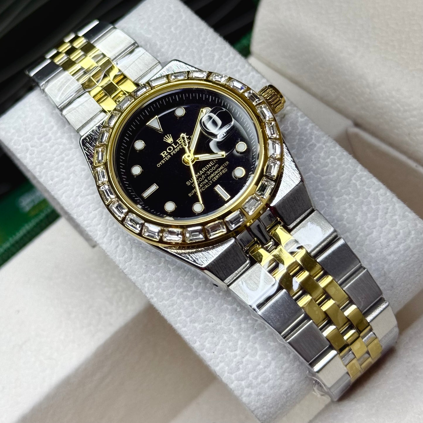 RLX OYSTER PERPETUAL DATE PARA MUJER REF-BN