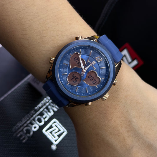NAVIFORCE DOBLE HORA ORIGINAL PARA DAMA REF NF5045-A
