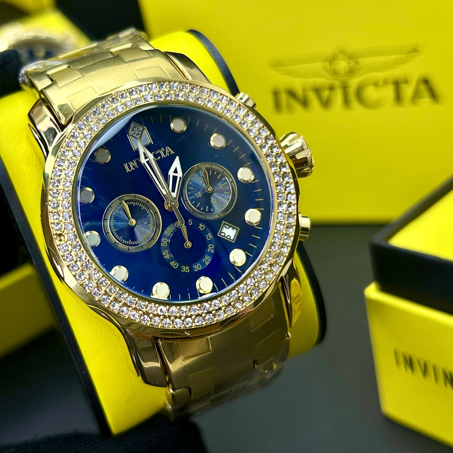 INVICTA PRO DIVER FUNCIONAL DIAMONT PARA HOMBRE REF-DA