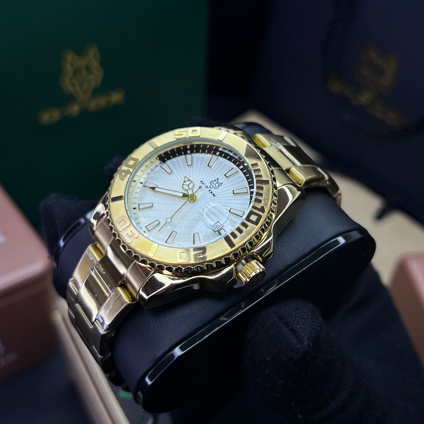 G FOX ORIGINAL x RLX SUMERGIBLE PARA HOMBRE REF-SIMULACION 70583-DB