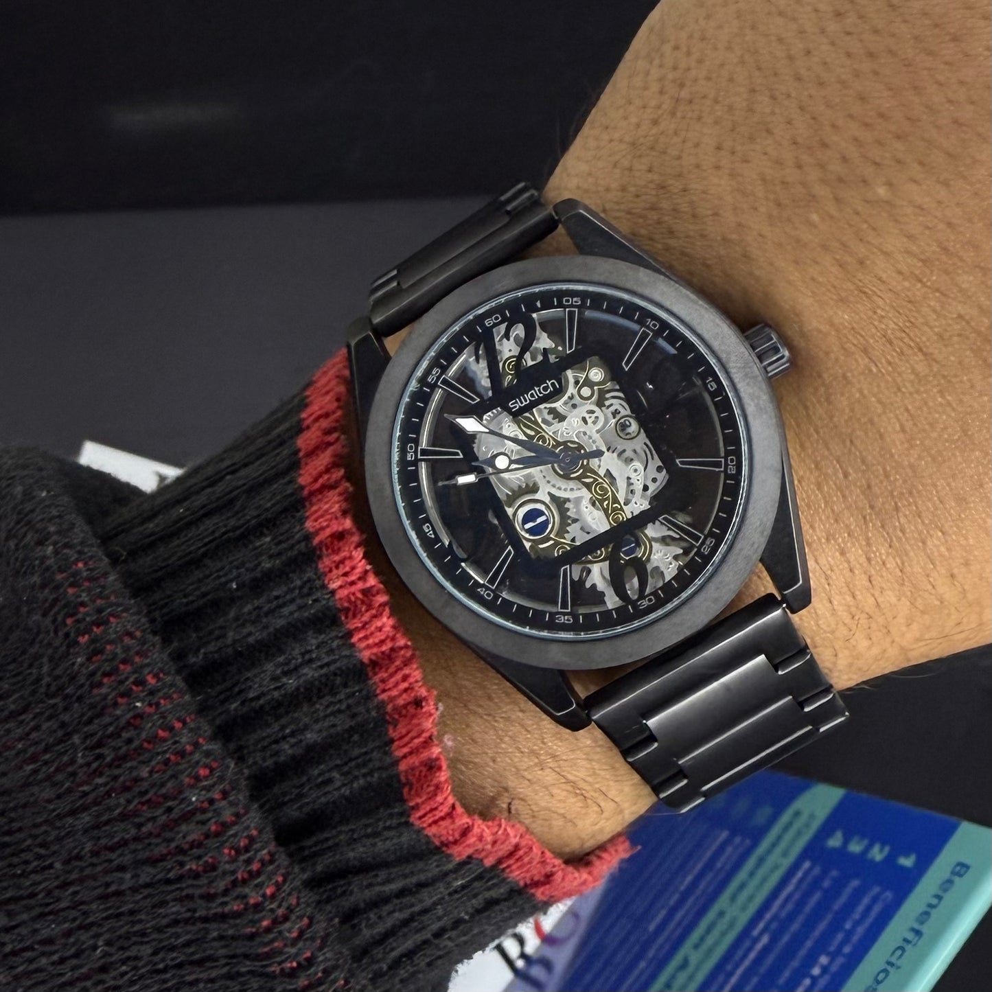 SWATCH TRASPARENTE PARA HOMBRE REF 301-NN