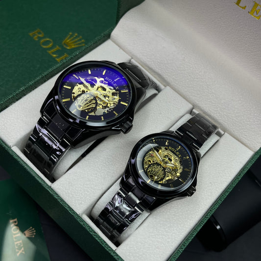 PAREJA RLX AUTOMATICO CORAZON ABIERTO OYSTER REF-N1