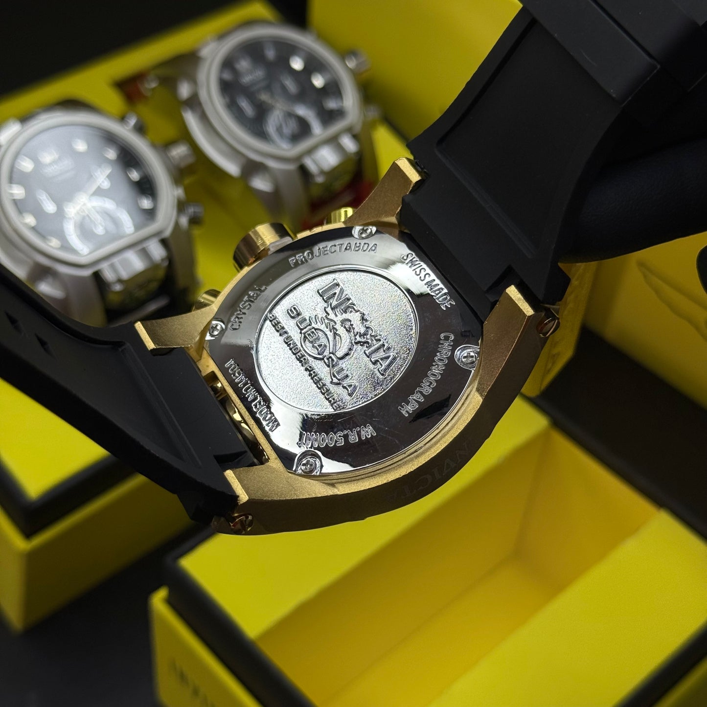 INVICTA BOLT ZEUS GOMA PARA HOMBRE REF-NB