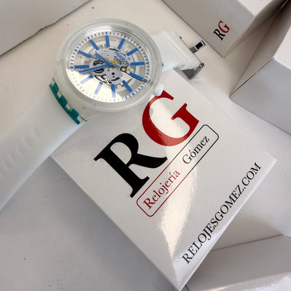SWATCH TRANSPARENTE PARA HOMBRE REF-C