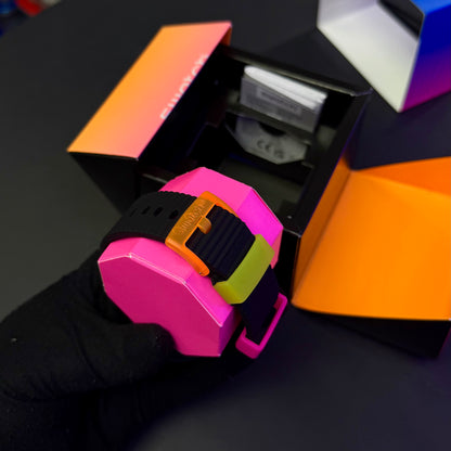 SWATCH ORIGINAL LUXURY NEON SEPPIA  PARA HOMBRE REF SB02B104