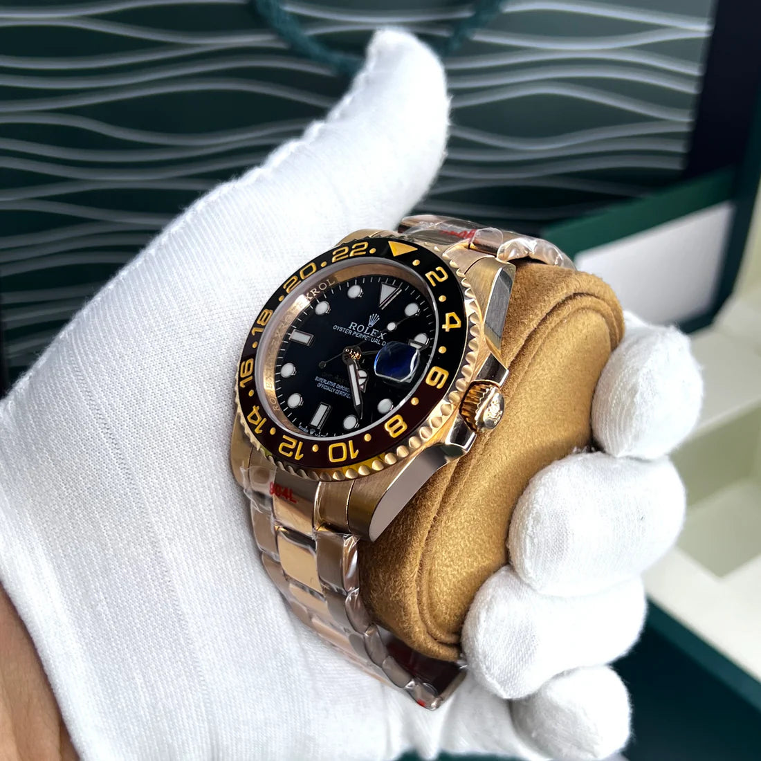 RLX GMT CHOCOLATE LUXURY AUTOMATICO
