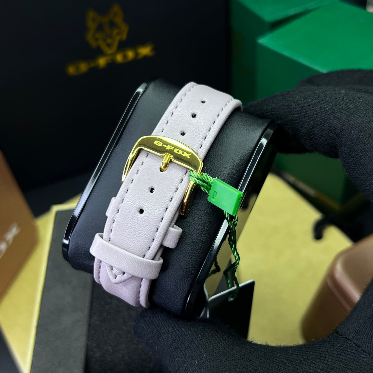 G FOX ORIGINAL x CARTIER PARA DAMA SUMERGIBLE  REF-SANTOS CUBANO-1264-M