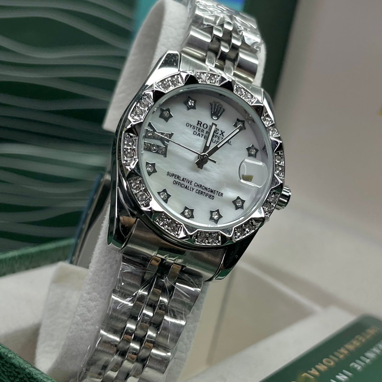 RLX DATE JUST CUBANO PARA MUJER REF-PB