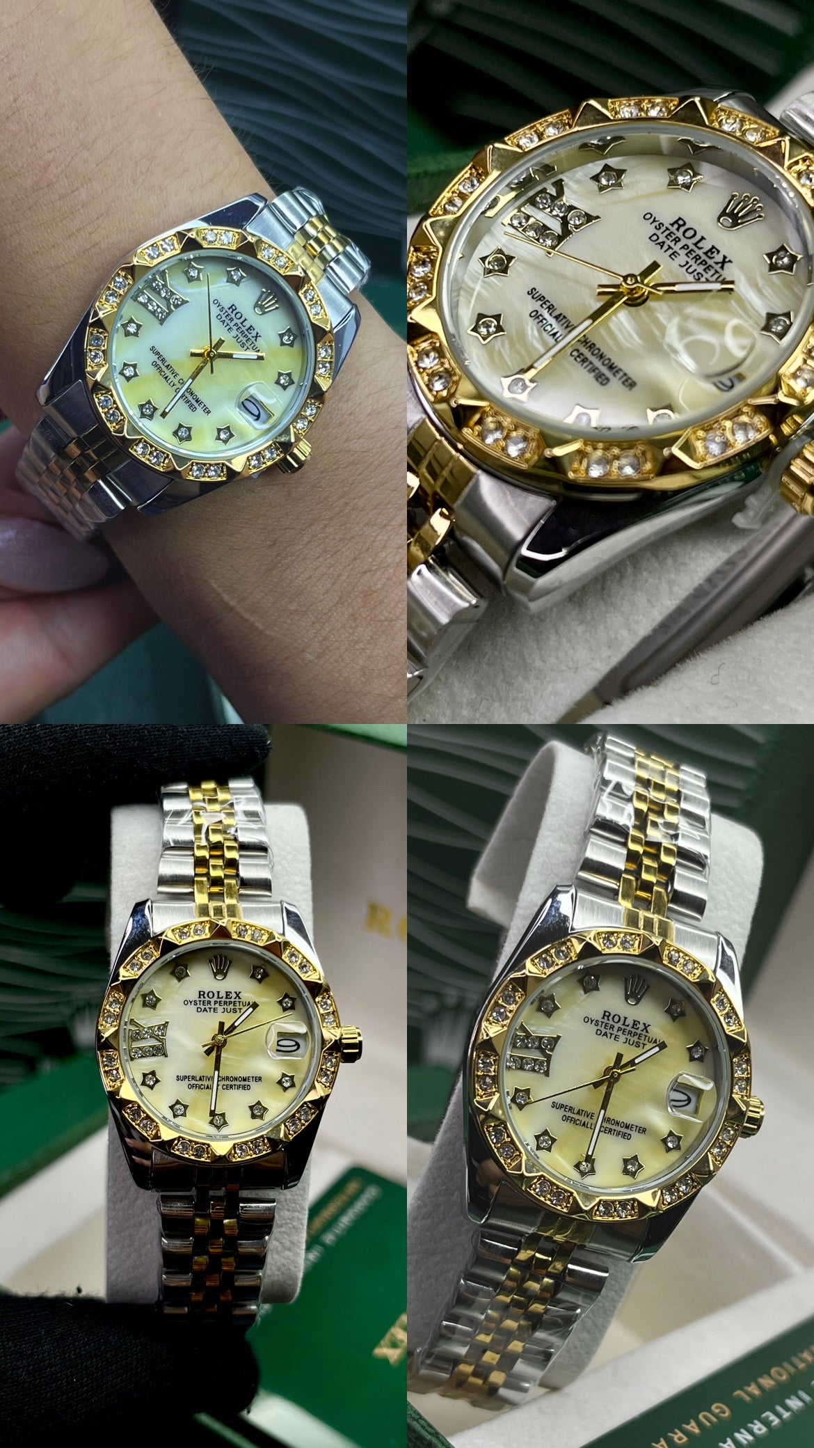 RLX DATE JUST CUBANO PARA MUJER REF-BD