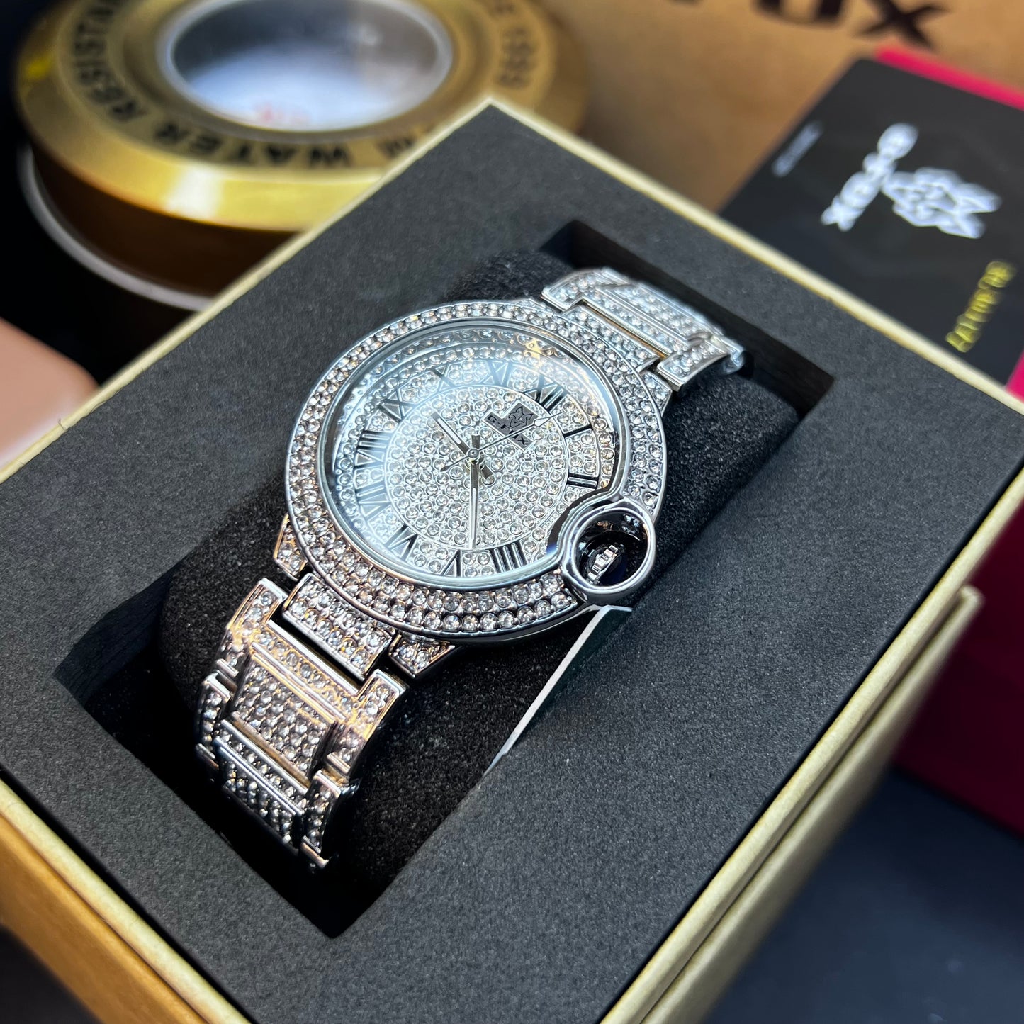 PAREJA G FOX ORIGINAL x CARTIER SUMERGIBLE  REF-TORBILLON CUBANO-1251-P