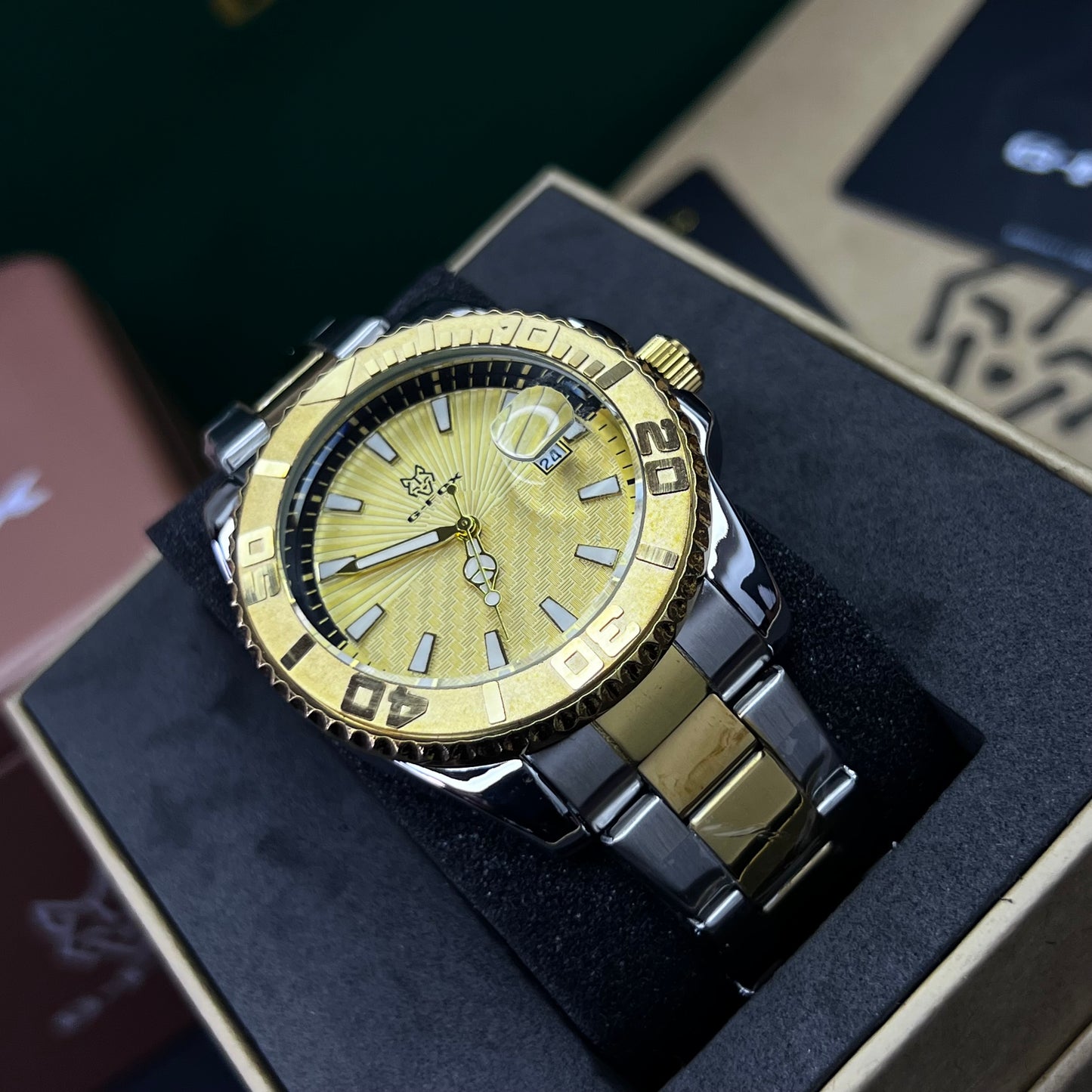 G FOX ORIGINAL x RLX SUMERGIBLE PARA HOMBRE REF-SIMULACION 70583-BD