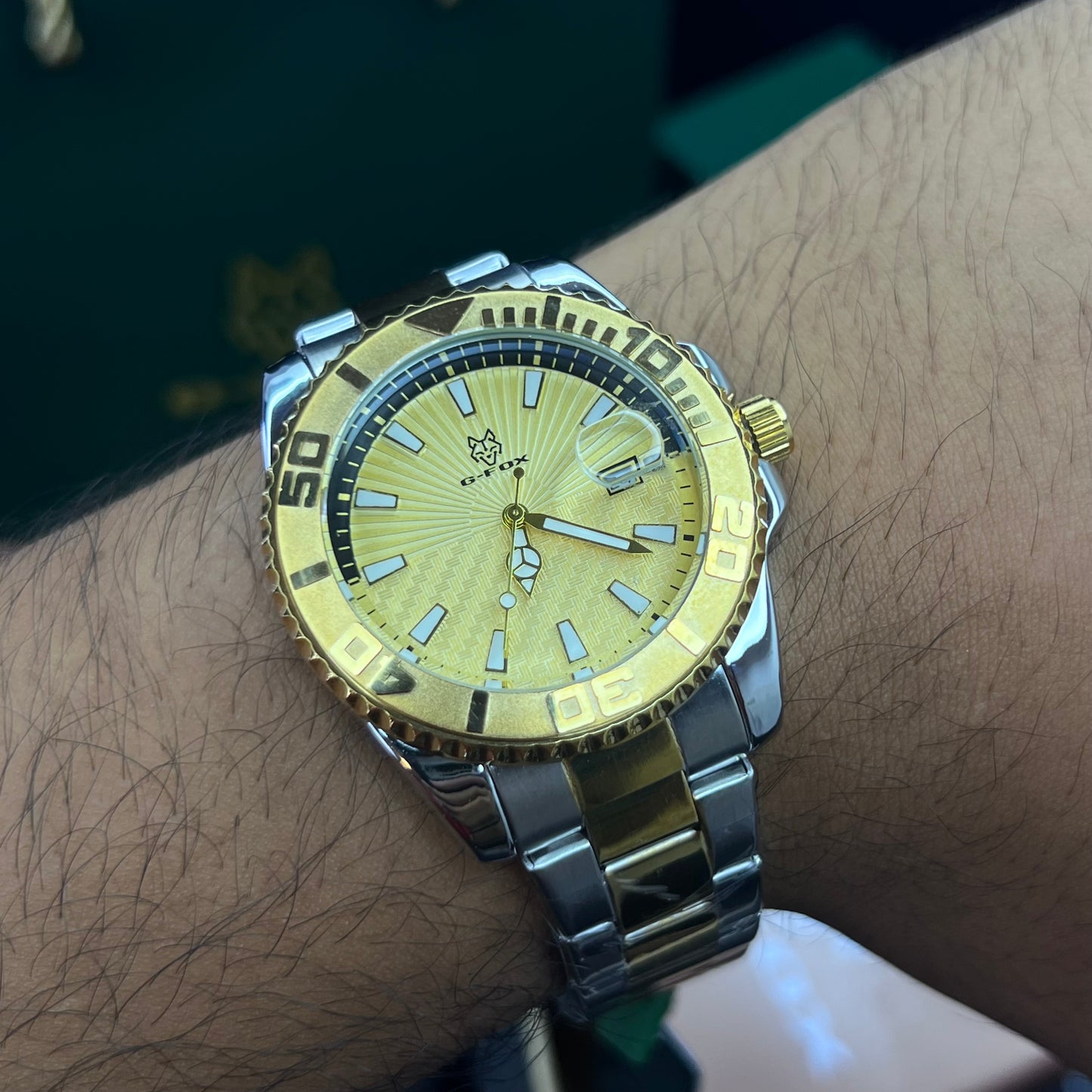 G FOX ORIGINAL x RLX SUMERGIBLE PARA HOMBRE REF-SIMULACION 70583-BD