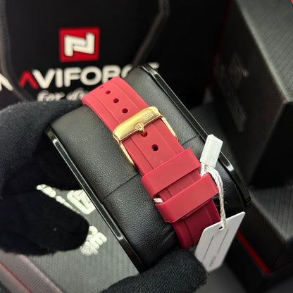 NAVIFORCE DOBLE HORA ORIGINAL PARA DAMA REF NF5045-R