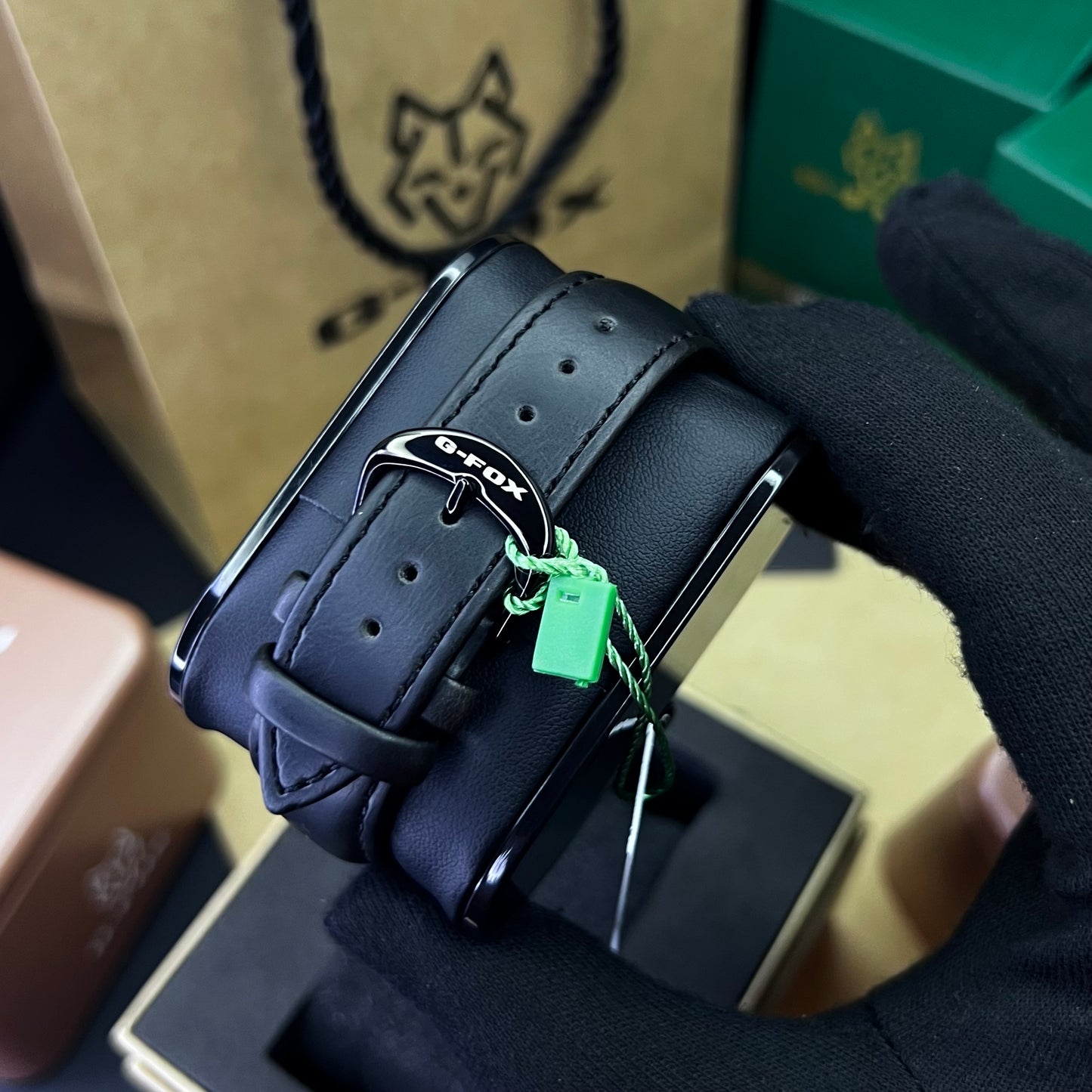 G FOX ORIGINAL x RLX SUMERGIBLE PARA HOMBRE AUTOMATICO REF-PRESIDENT 22013-NN