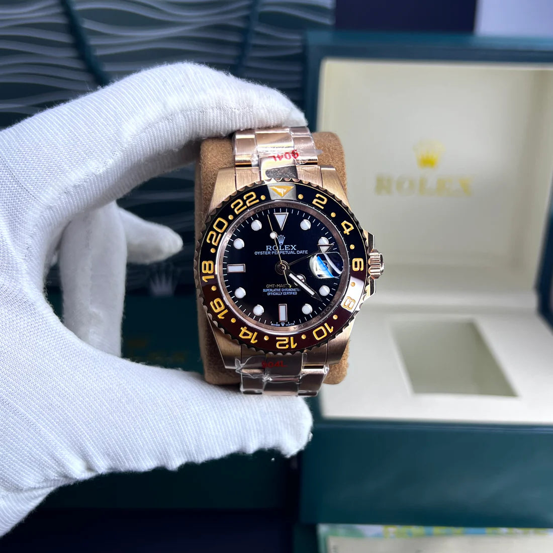 RLX GMT CHOCOLATE LUXURY AUTOMATICO