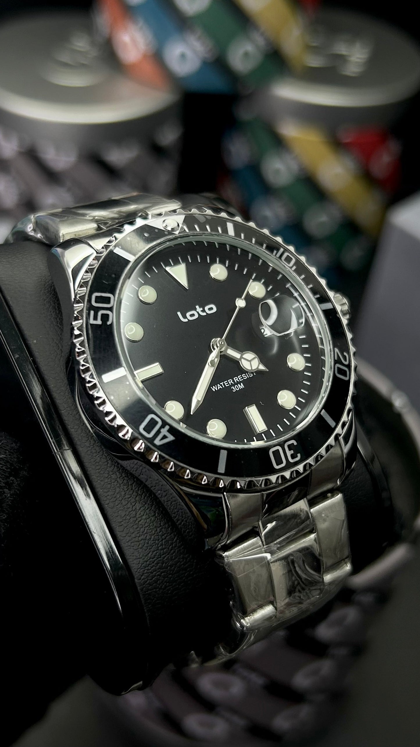 LOTO ORIGINAL X RLX SUMERGIBLE PARA HOMBRE REF SUBMARINE 2526-PN