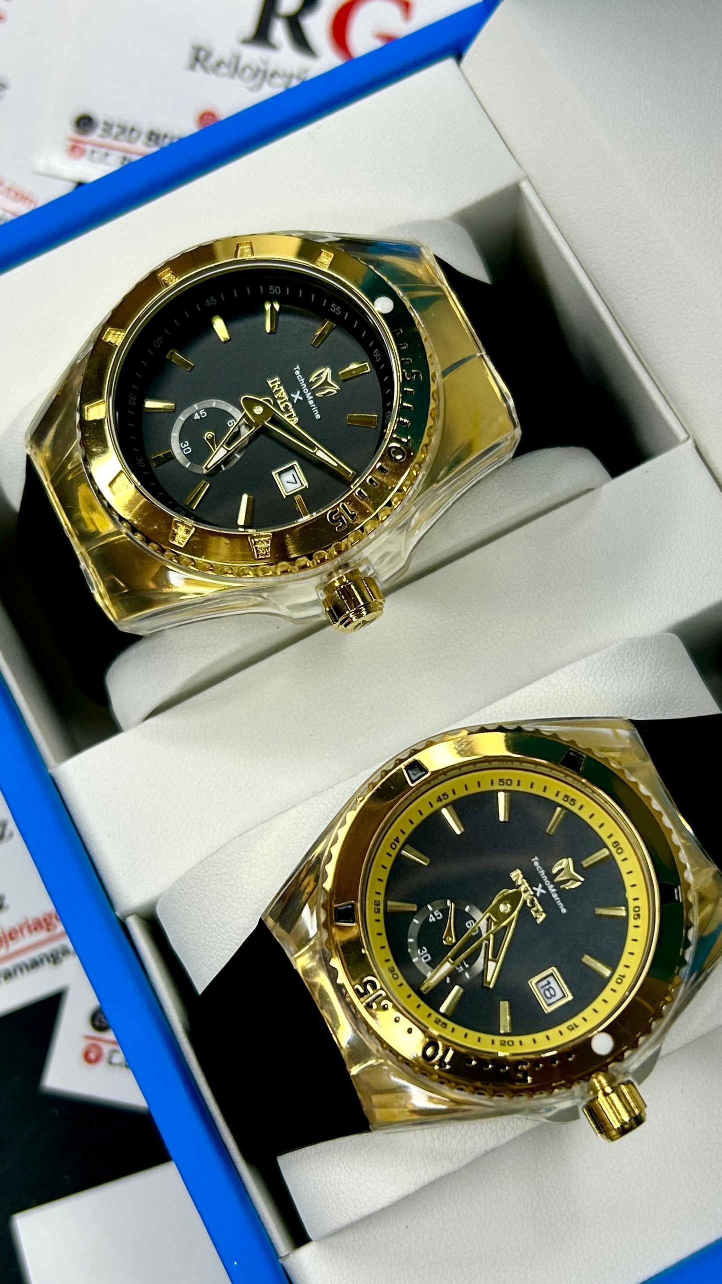 PAREJA INVICTA x TECHNOMARINE  REF-NN