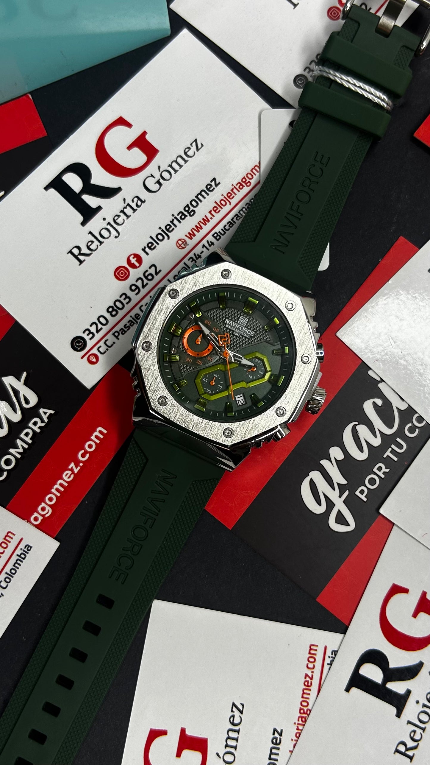 NAVIFORCE ORIGINAL PARA HOMBRE REF NF8035G-V