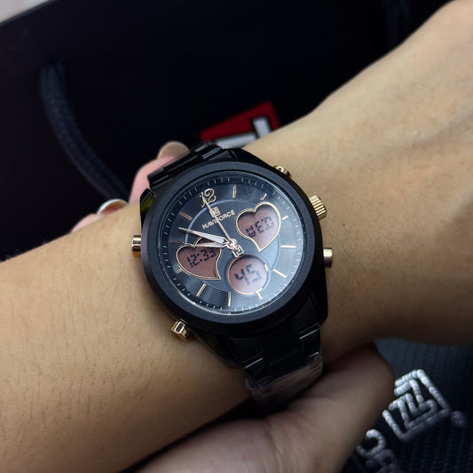 NAVIFORCE DOBLE HORA ORIGINAL PARA DAMA REF NF5045-N
