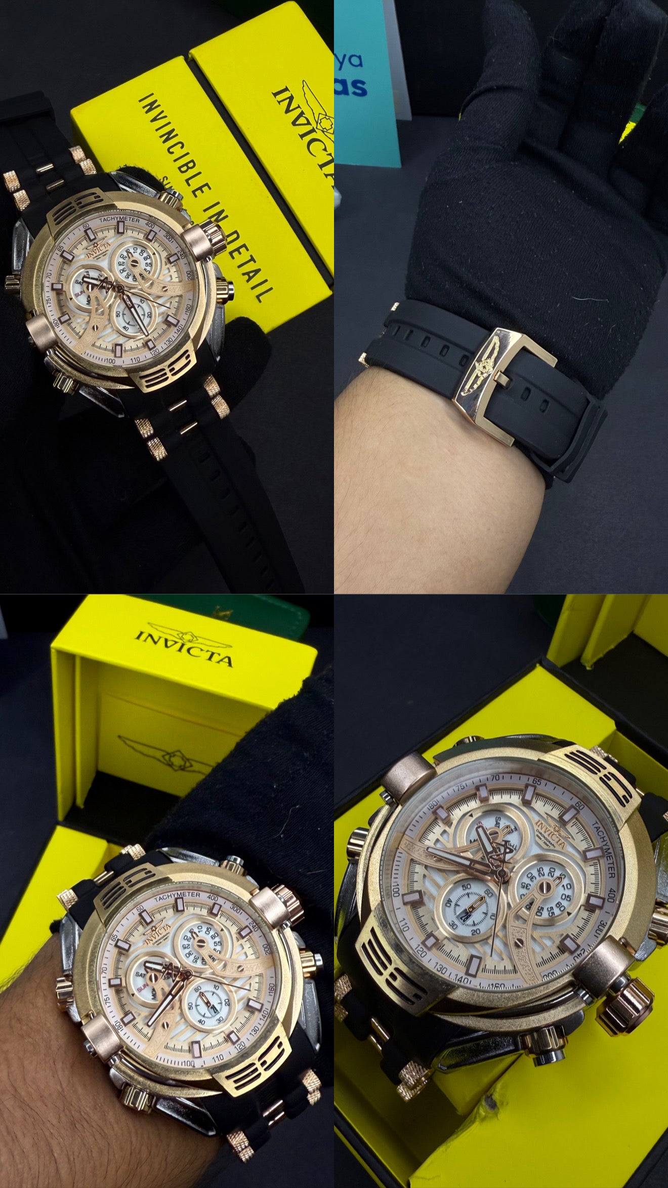 INVICTA MAMMOTH PARA HOMBRE REF-3753-NO