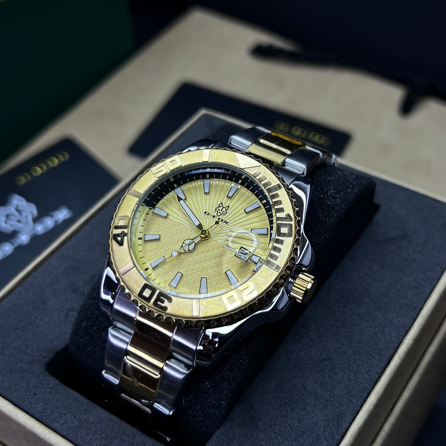 G FOX ORIGINAL x RLX SUMERGIBLE PARA HOMBRE REF-SIMULACION 70583-BD