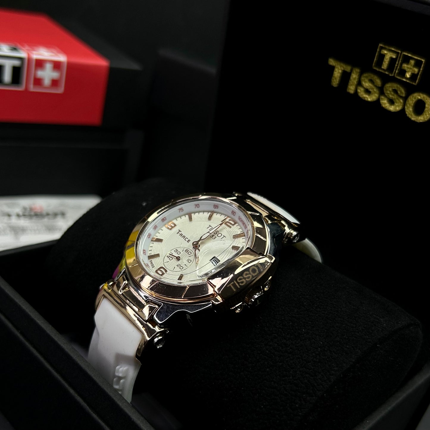 PAREJA TISSOT T-RACE  REF-BIB