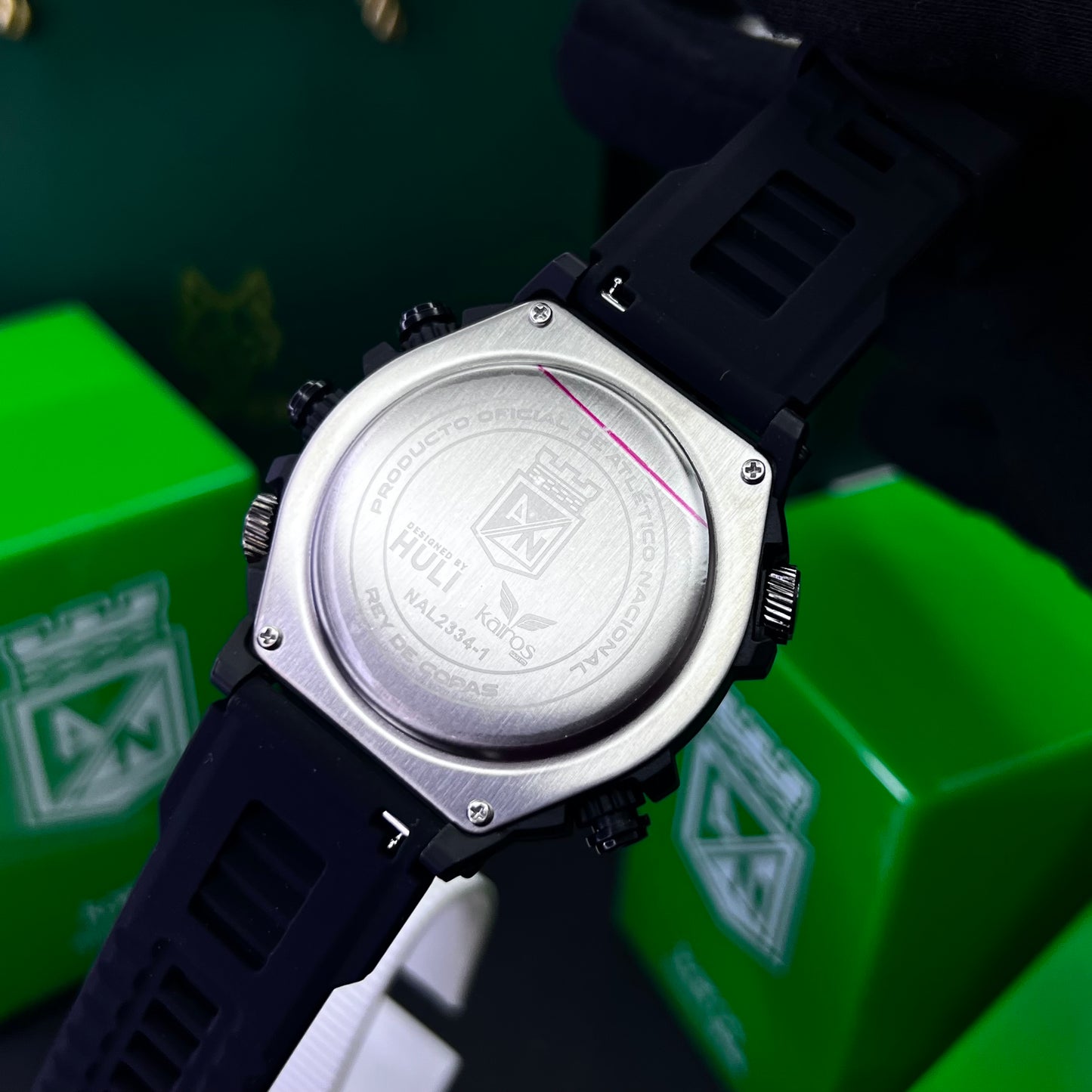 KAIROS ORIGINAL DEL ATLETICO NACIONAL DOBLE PULSO PARA HOMBRE