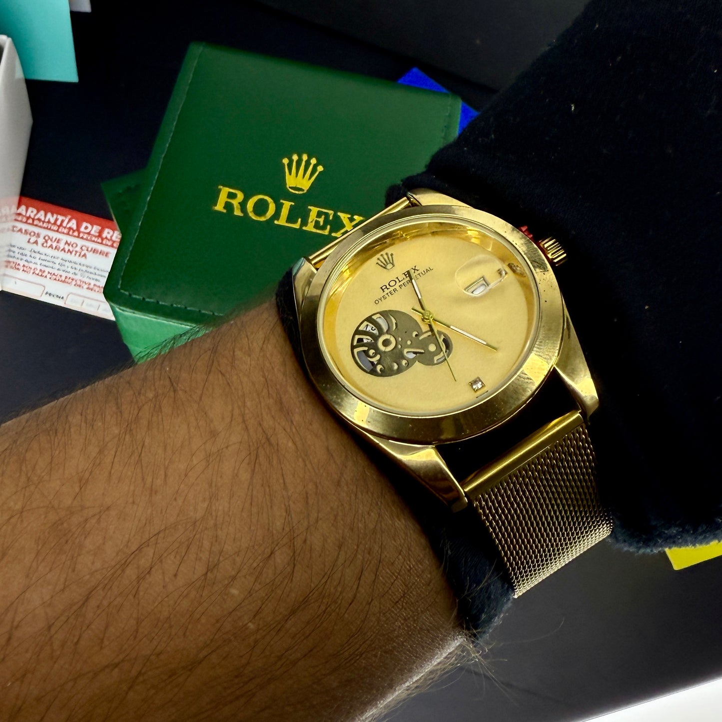 RLX DAY DATE MALLA PARA HOMBRE - REF-DD